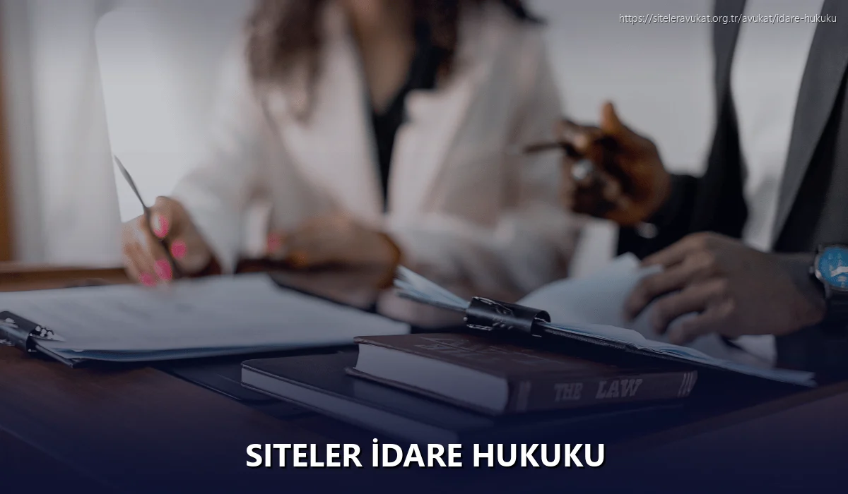 Siteler İdare Hukuku