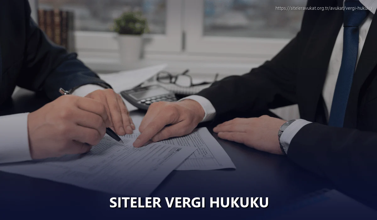 Siteler Vergi Hukuku